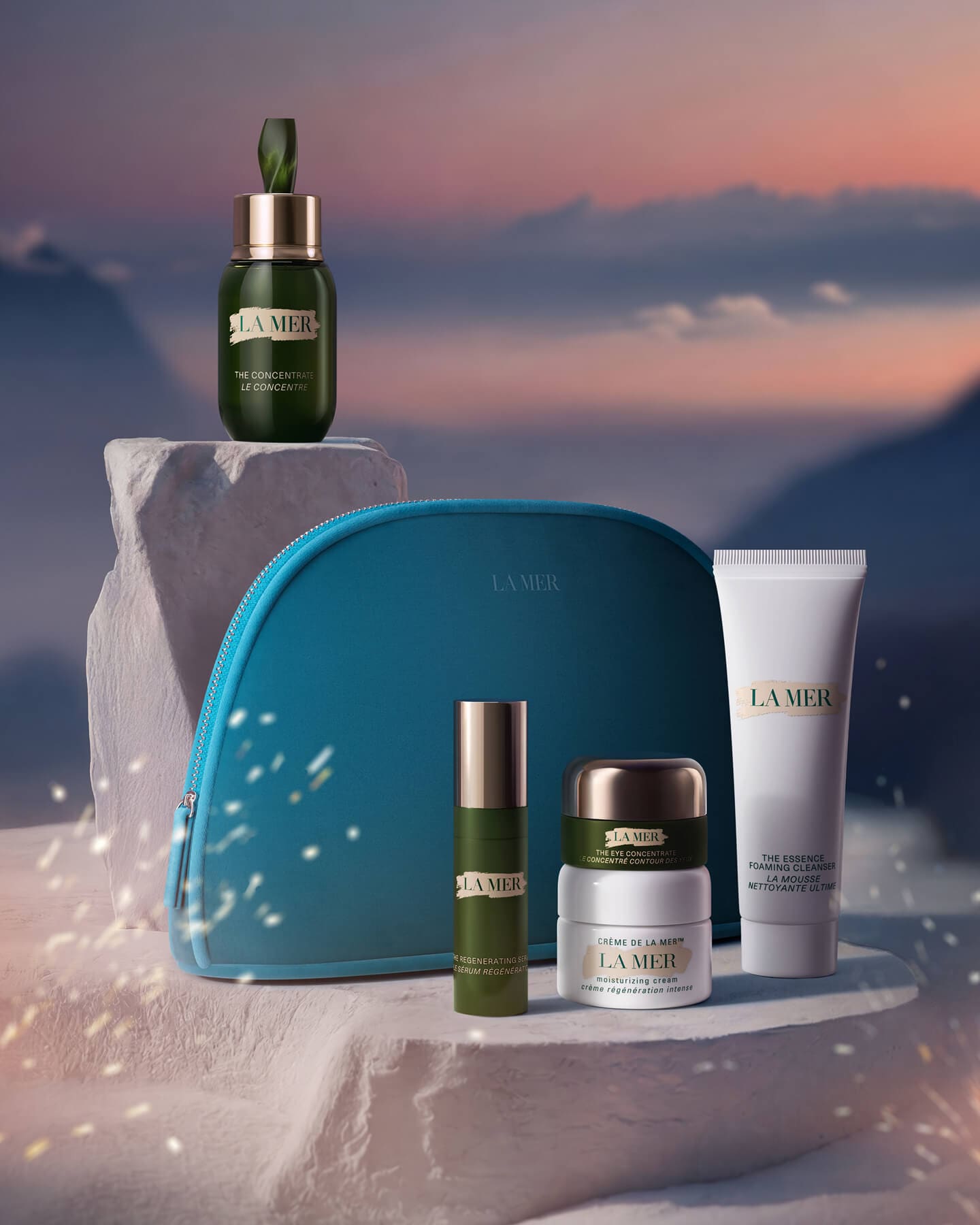 Beauty picks for traveling so you feel like a queen during your vacay or business trip! cover photo collage