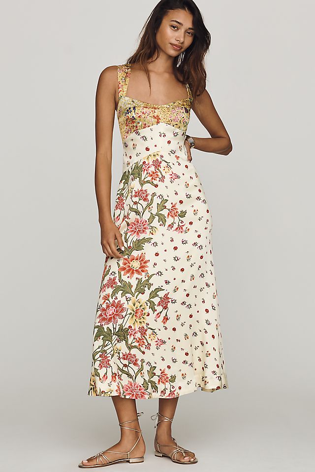 Jocelyn Sleeveless Slip Midi Dress by Maeve
