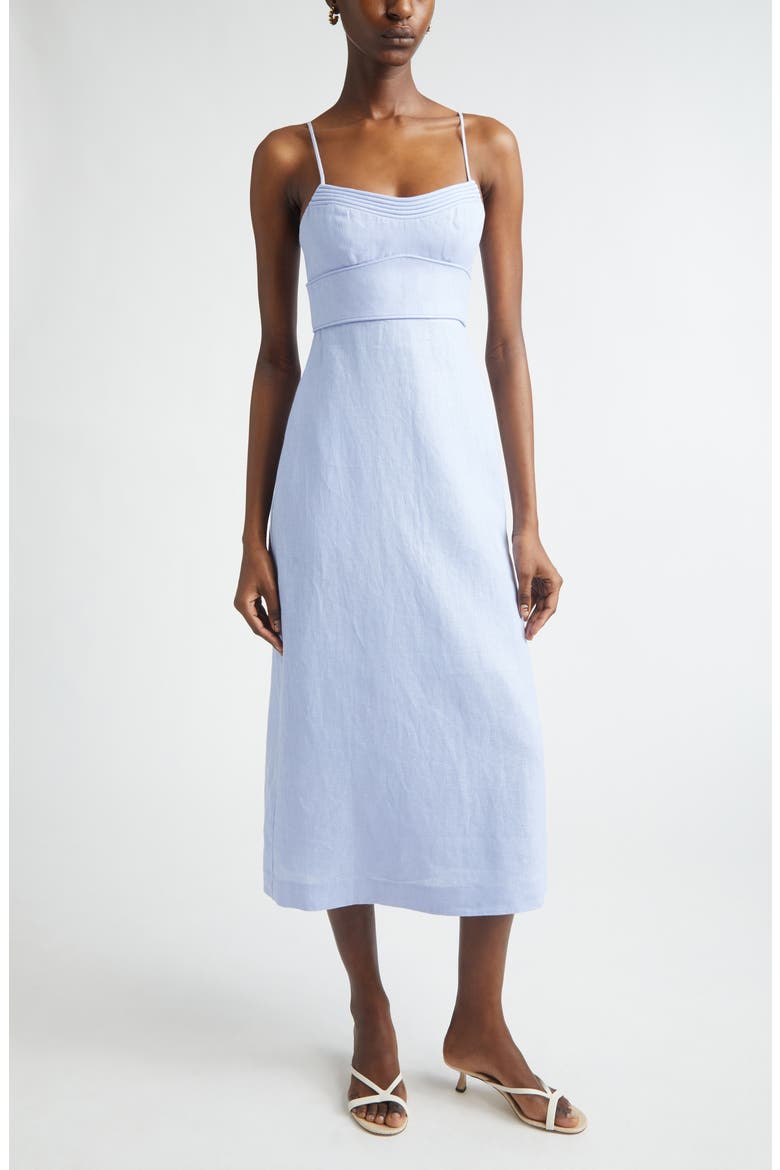 Zimmermann Kindred Spirit Luna Linen Midi Dress