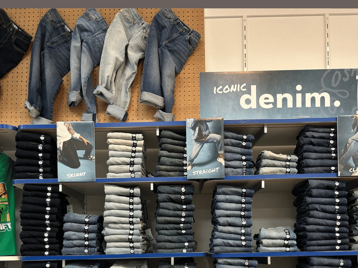 Baby clothes in Carters cover photo collage