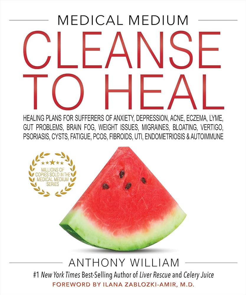 My Healing Journey Essentials On Medical Medium - Chronic Illness Cleansing Toolkit. Wellness Books, Tools & Printables cover photo collage
