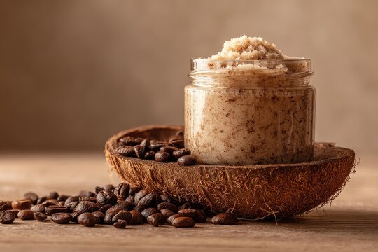 DIY Vanilla Lip Scrub & Coffee Vanilla Body Scrub cover photo collage