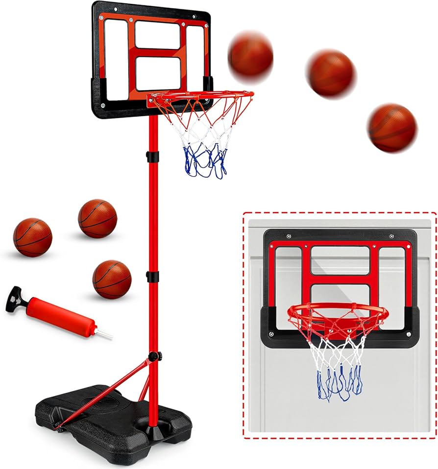 Basketball Hoop & Driveway Game Essentials: Top Amazon Picks for Central Florida Families cover photo collage