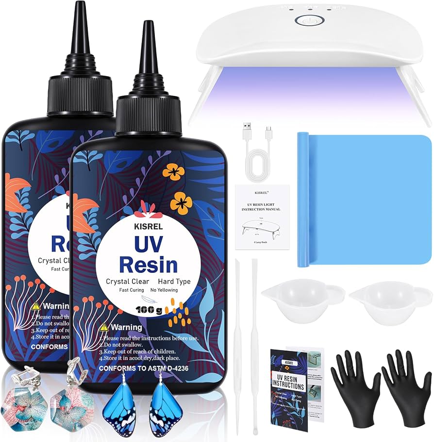 Resin Art & Epoxy Craft Starter Kit Essentials: Top Amazon Picks for Central Florida Crafters cover photo collage