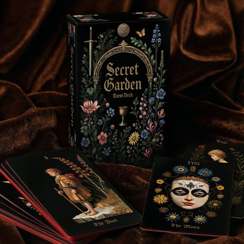 Beautiful Tarot & Oracle Decks for Folklore, Shadow Work & Botanical Magic (With No AI Art) cover photo collage