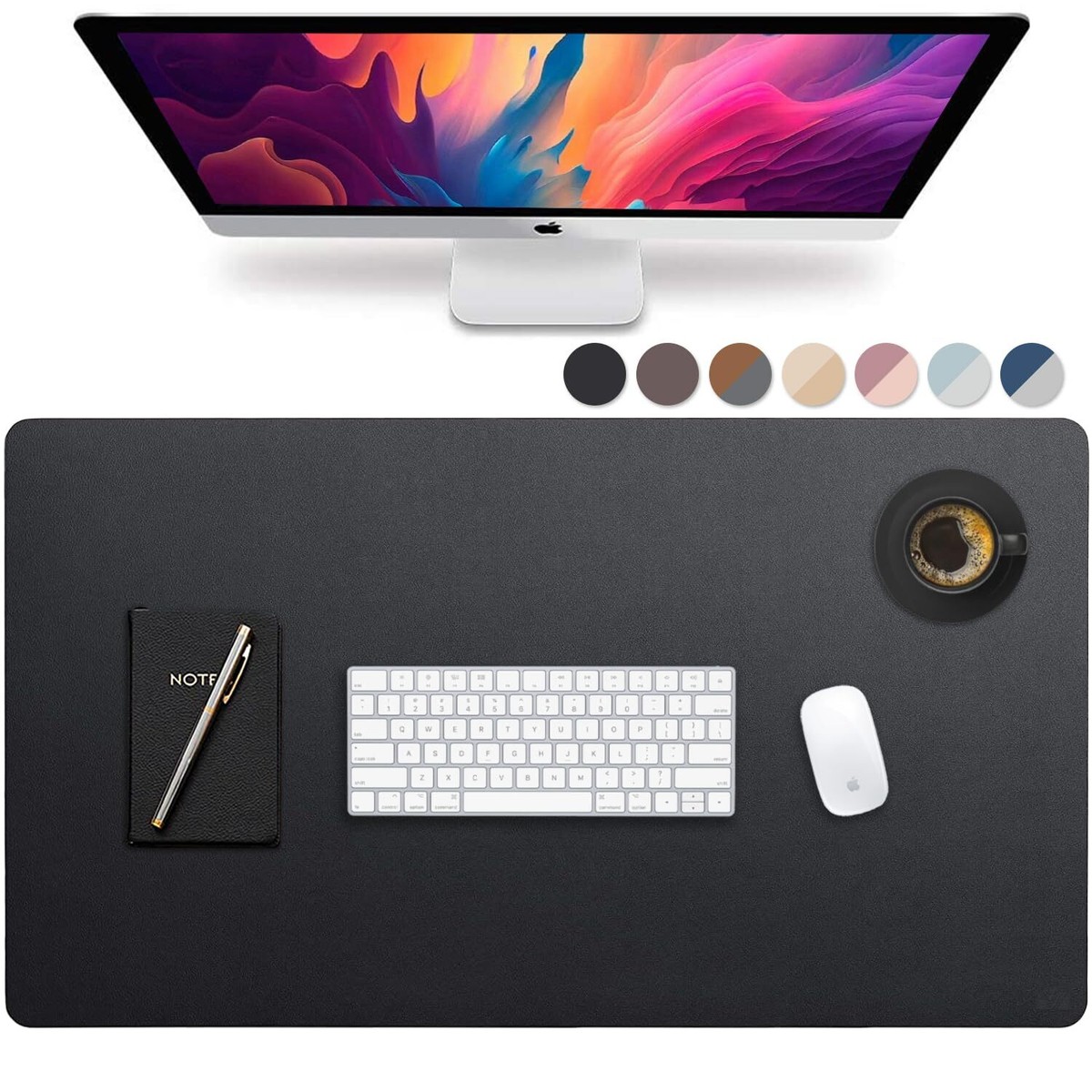 Aesthetic & Cozy Desk Setup Essentials | Amazon Office cover photo collage