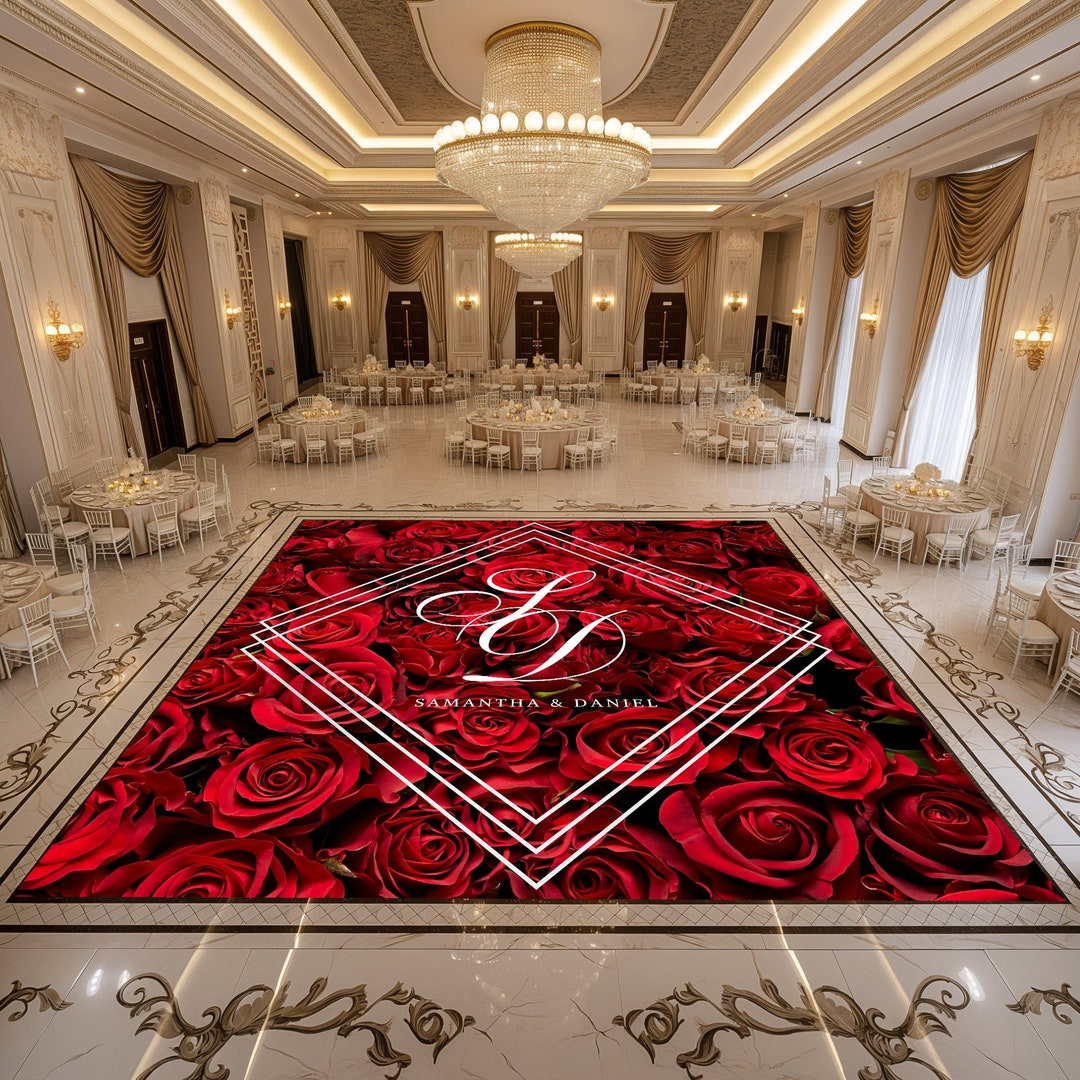 Wedding Theme Inspo: Red Rose Elegance cover photo collage