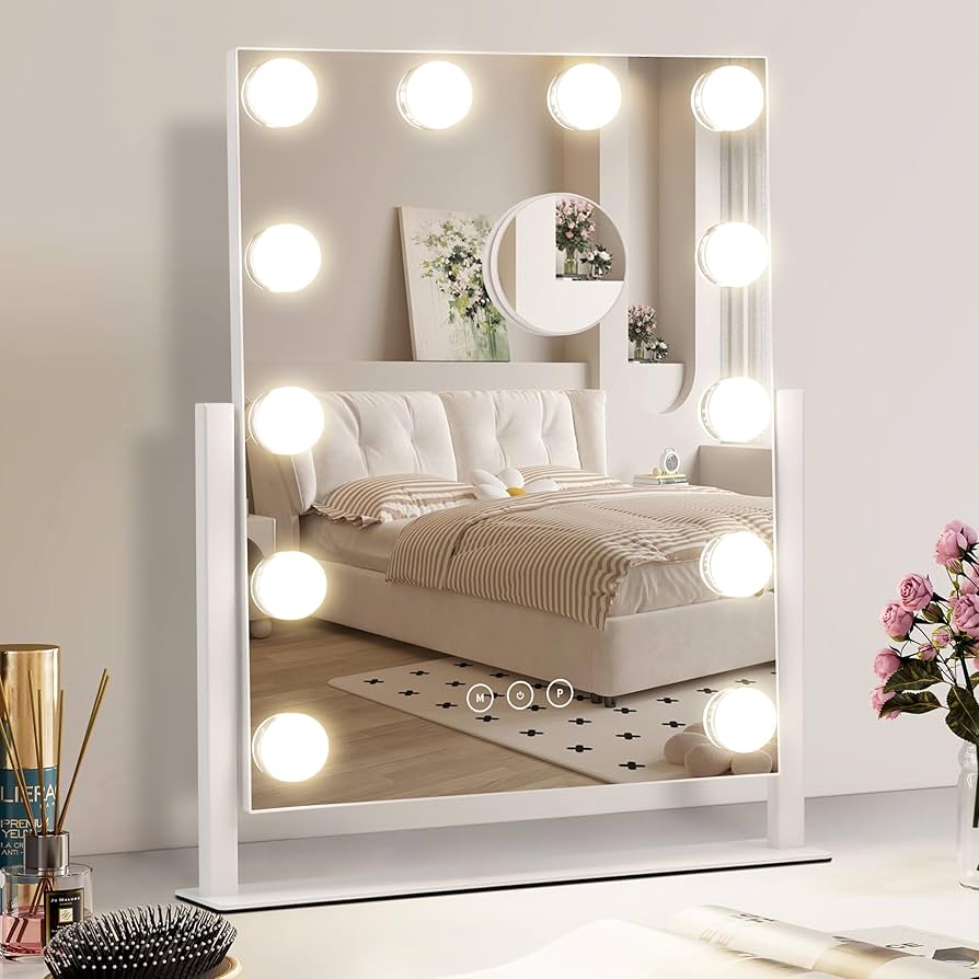 Top 10 Vanity Mirrors with Trays to Keep Things Organized cover photo collage