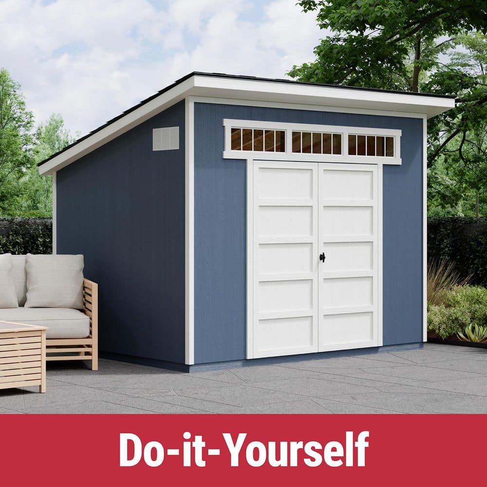 Shed Office Build cover photo collage