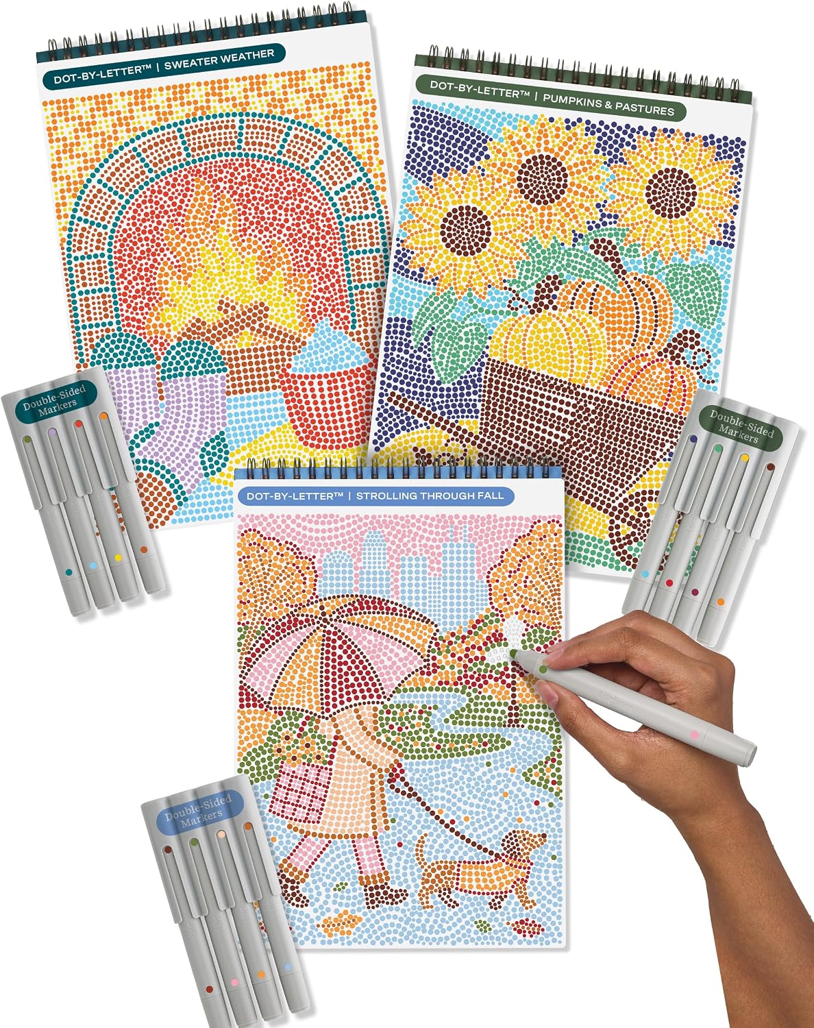 Puzzle and art books that are quick, easy and satisfying cover photo collage