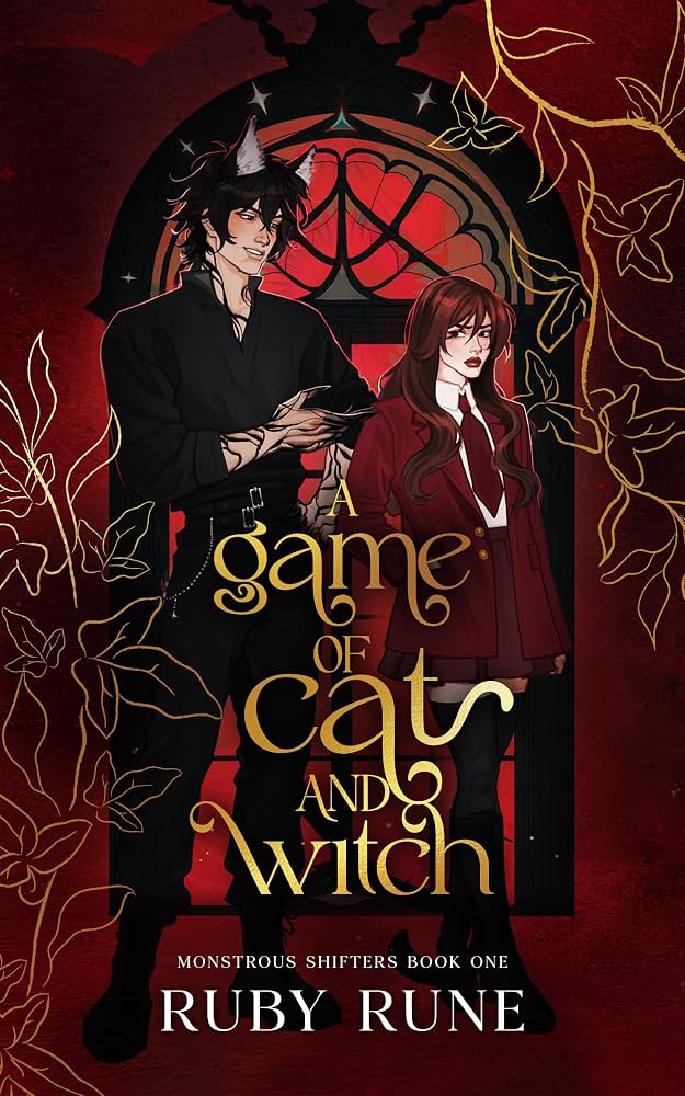 PDF Free - A Game of Cat and Witch: A Spicy Witch & Shifter Paranormal Academy Romance (Monstrous Shifters) fan favorites cover photo collage