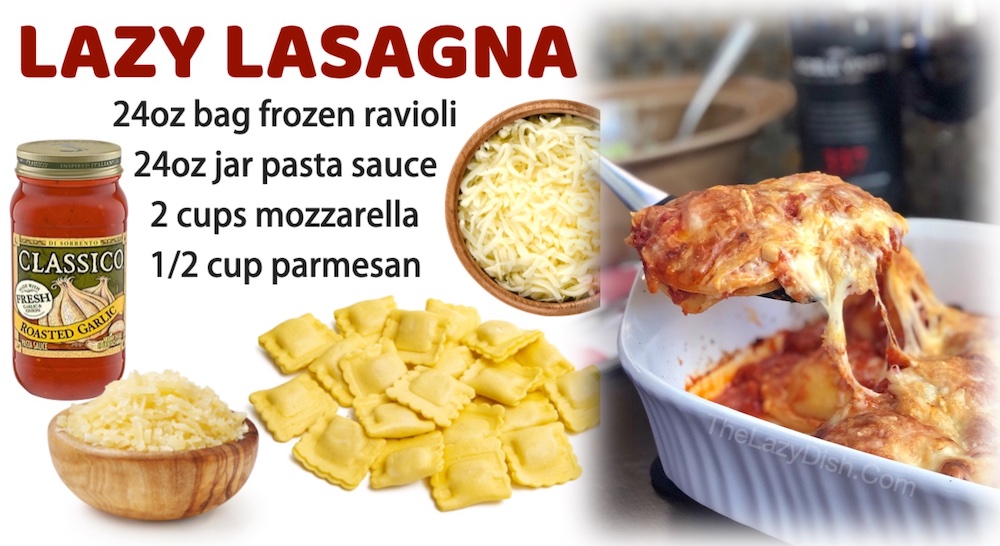 Quick Low Effort Meals cover photo collage
