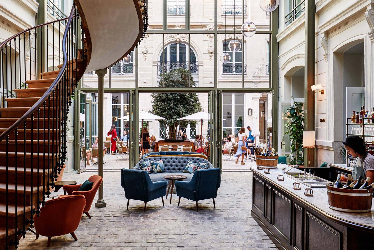 Great Paris boutique hotels cover photo collage