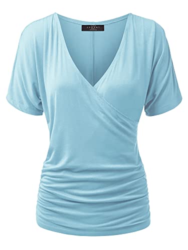 Dolman V-Neck Tees That Are Flattering Without Even Trying cover photo collage
