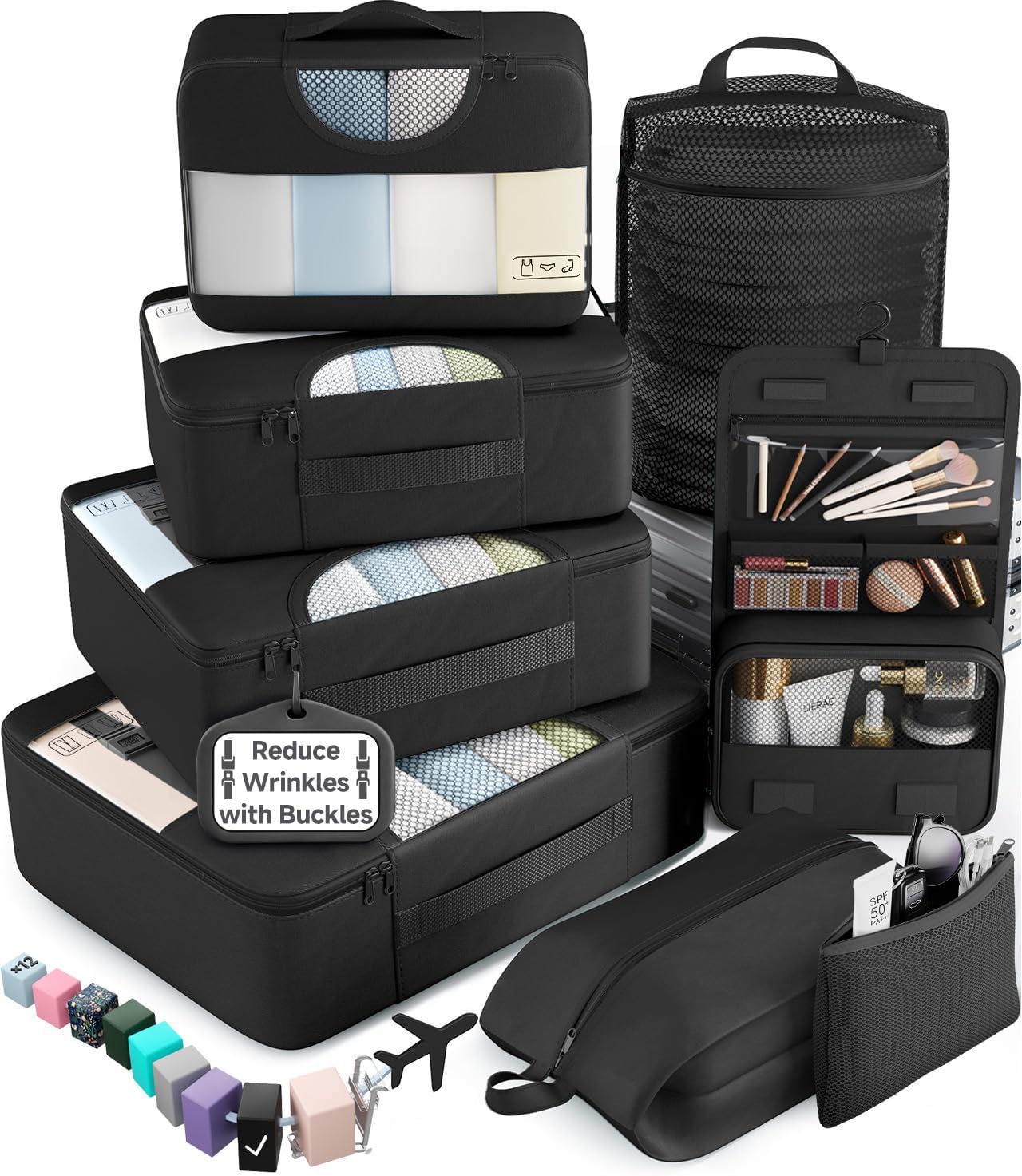 Holiday 2026 Travel Gifts — Viral Amazon Luggage, Airport Comfort & Travel Tech for Everyone on Your List cover photo collage