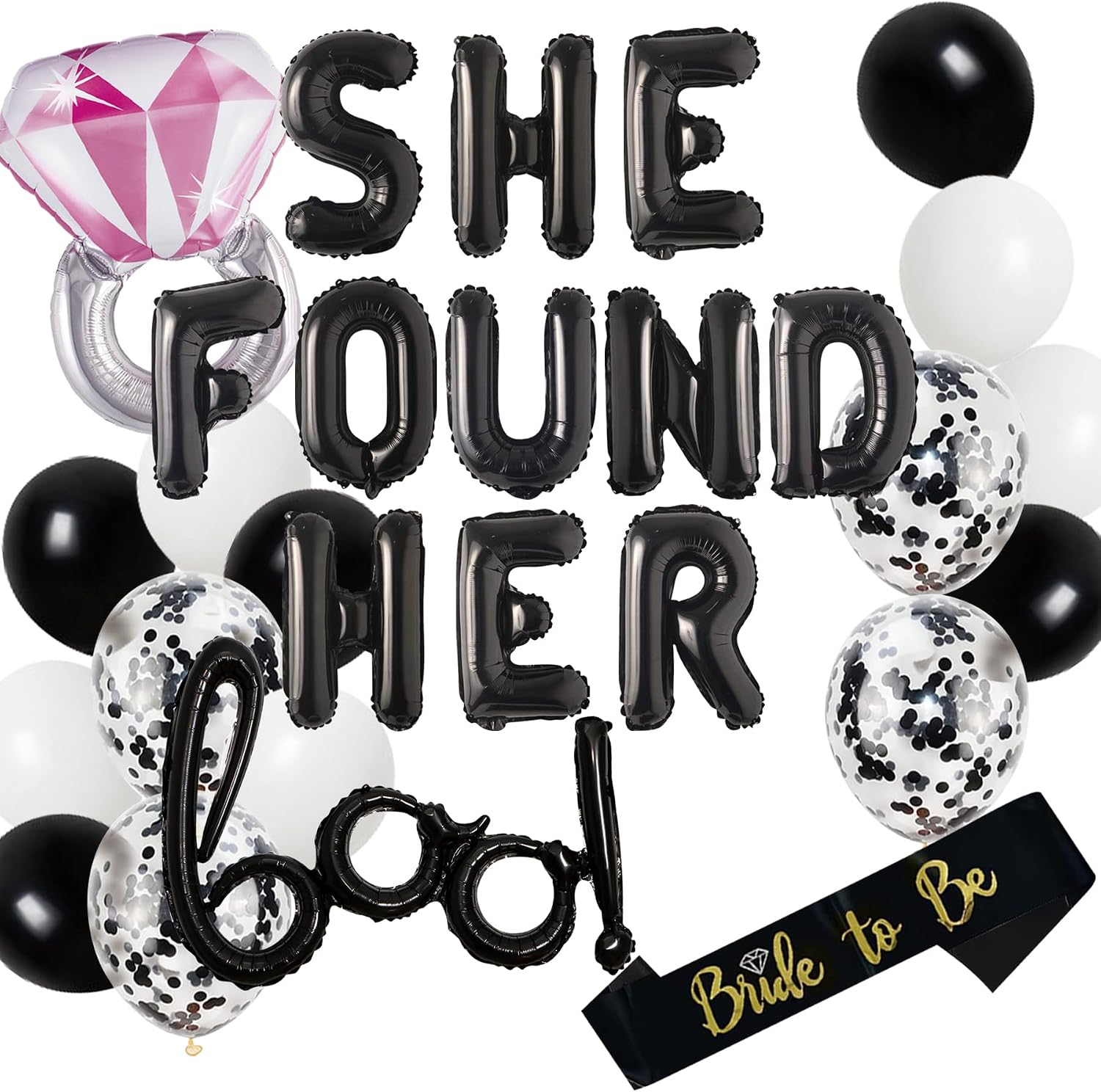 She Found  Her Boo Bachelorette Party Inspo cover photo collage