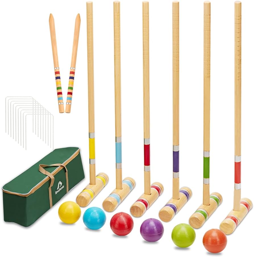 Croquet Set Essentials: Top Amazon Picks for Central Florida Backyard Games cover photo collage