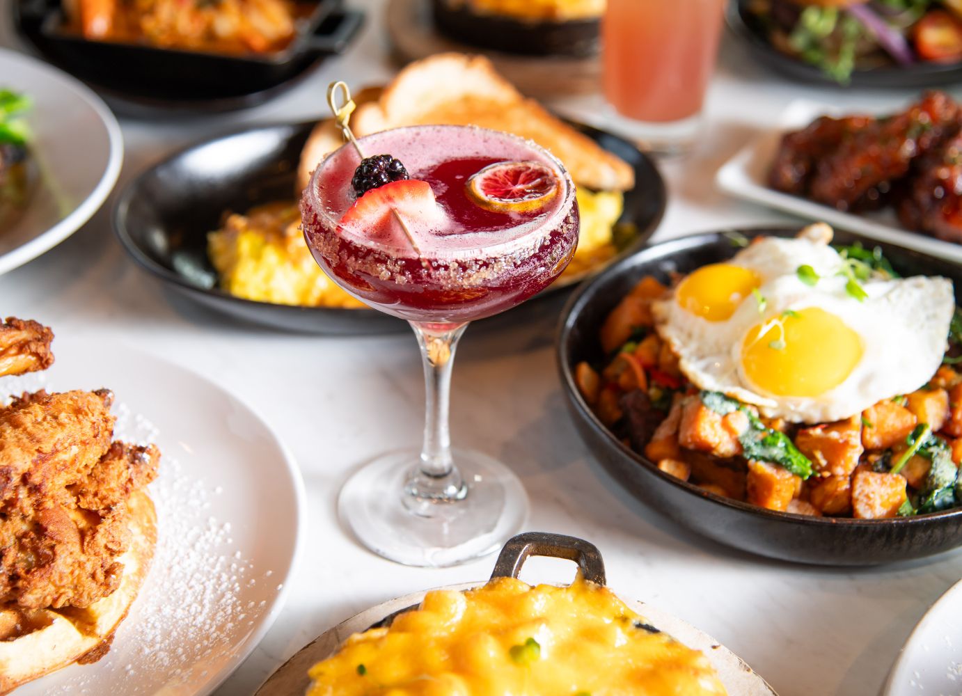 DMV food spots cover photo collage