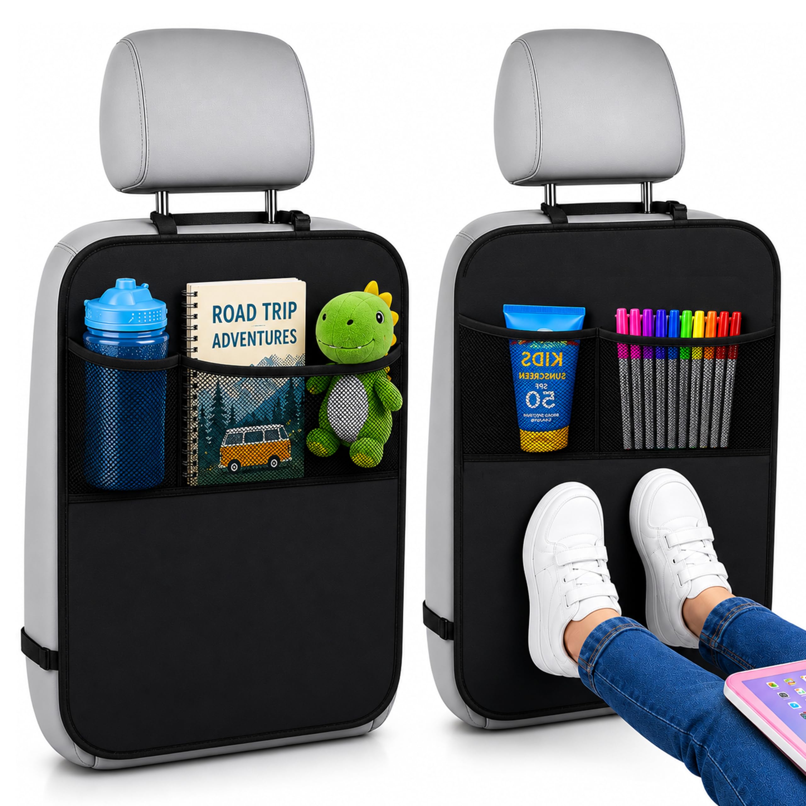 Which car essentials should every busy parent keep close? cover photo collage