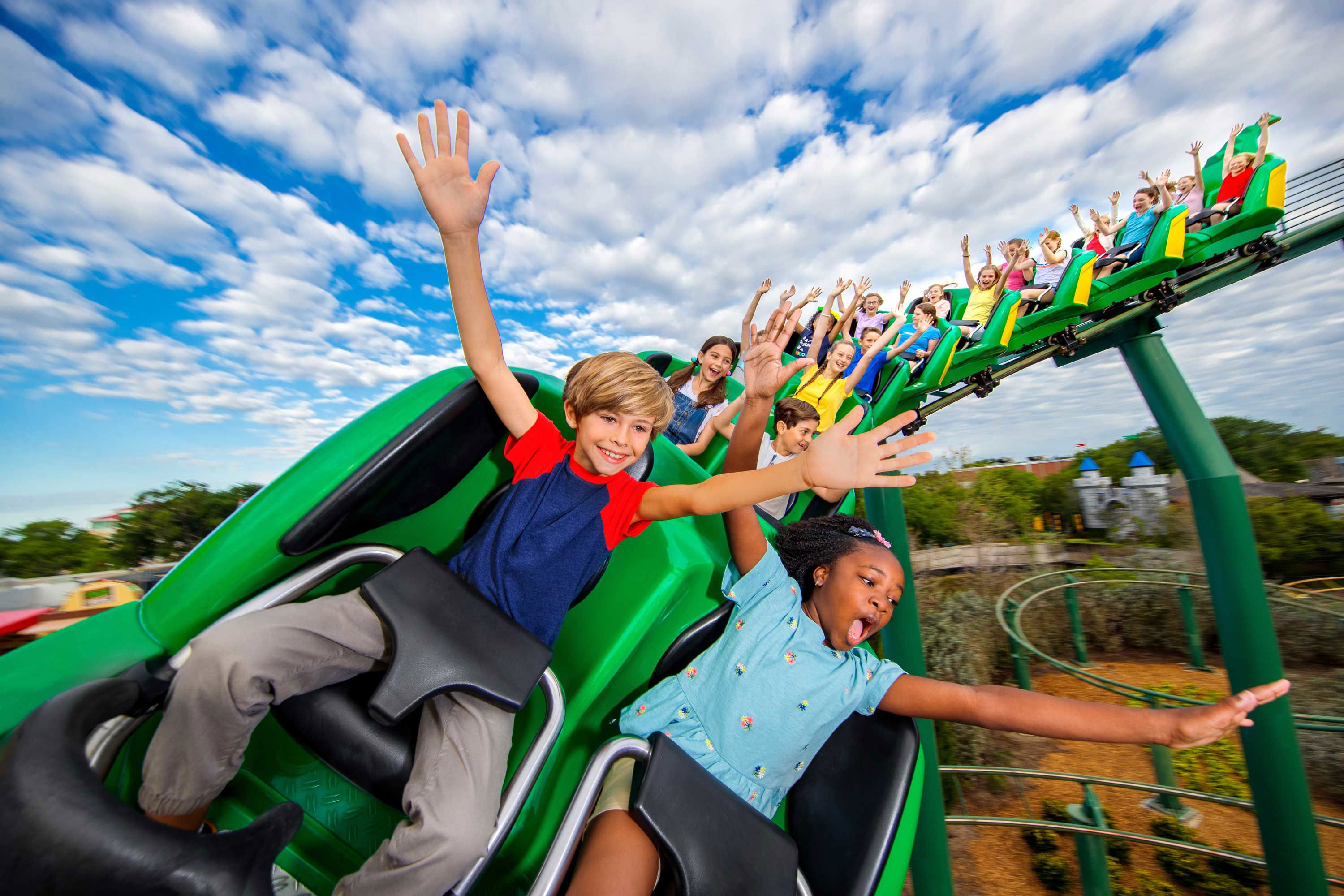 LEGOLAND Florida Tips, Tricks & Hacks: A Local's Guide to Doing the Winter Haven Park Right cover photo collage