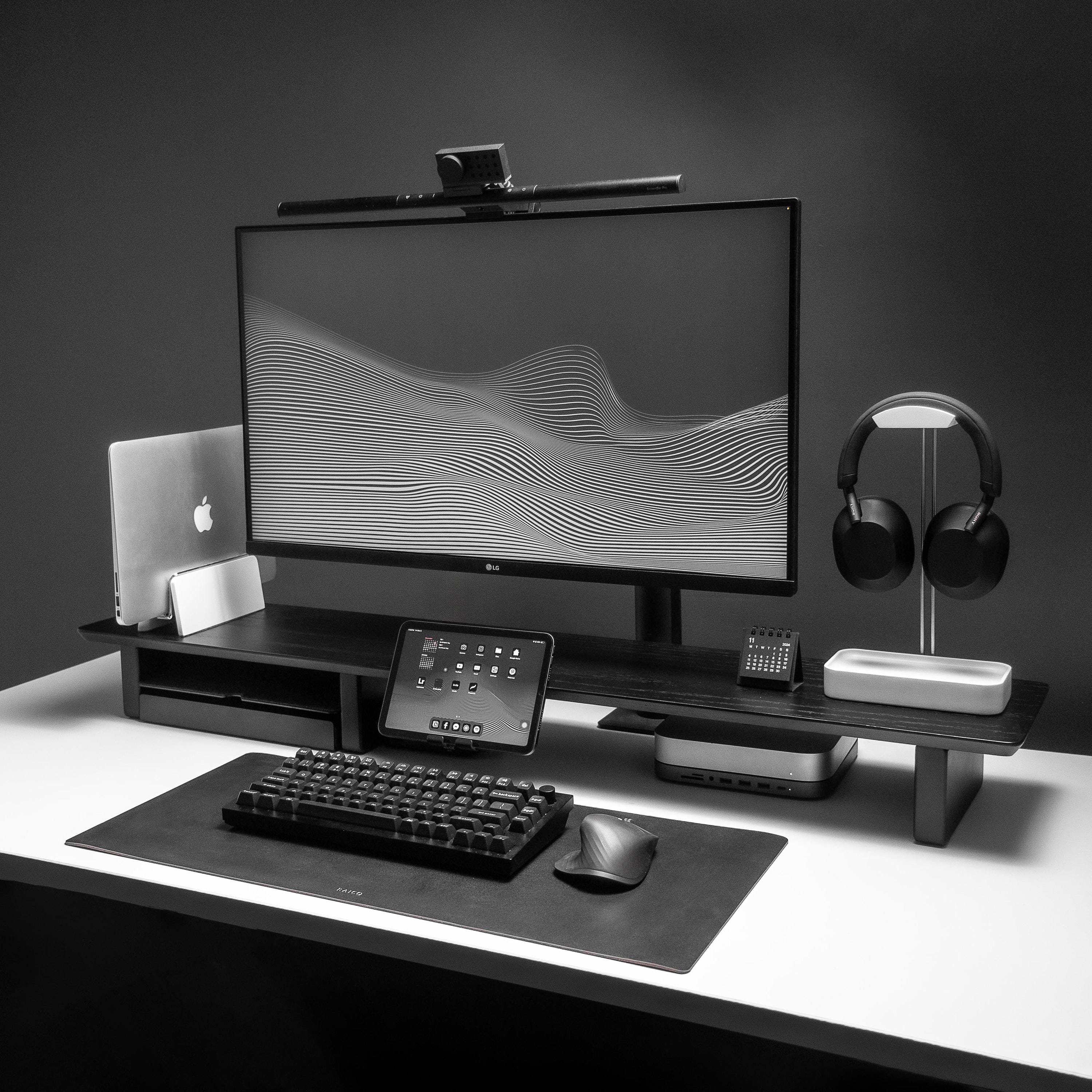 Desk Setup Essentials for Work, Study & Productivity 🖥️ cover photo collage