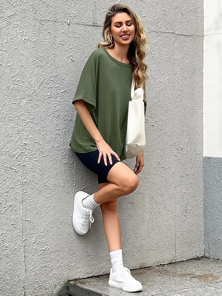 Oversized Tees Women Are Wearing Every Single Day cover photo collage