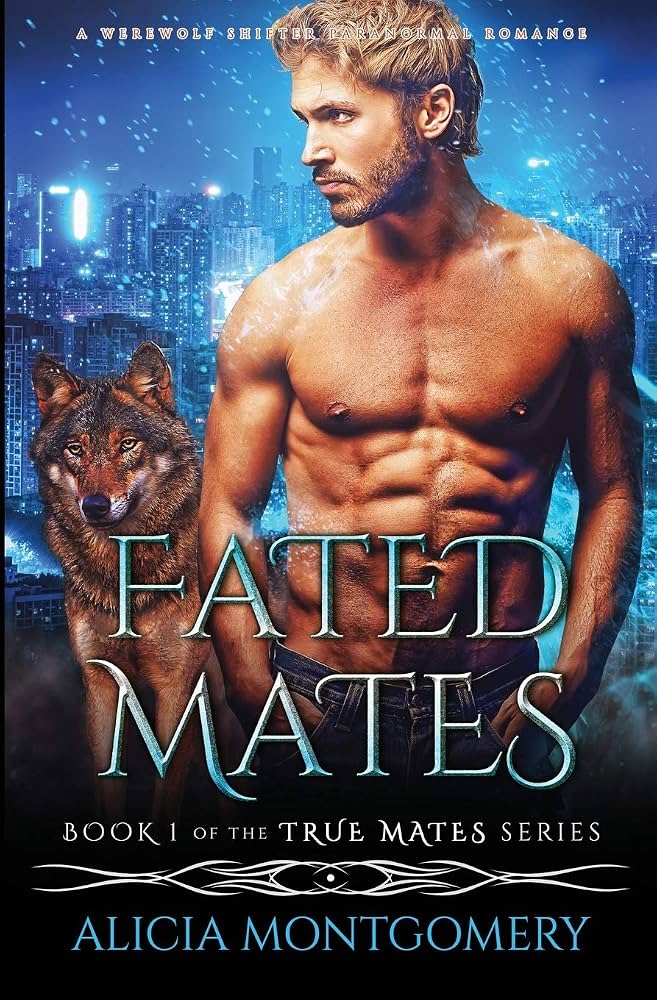Read Now - Fated to the Wolf Prince: A Fated Mates Wolf Shifter Paranormal Romance (The Hunted Omegas Book 1) fan reading list cover photo collage