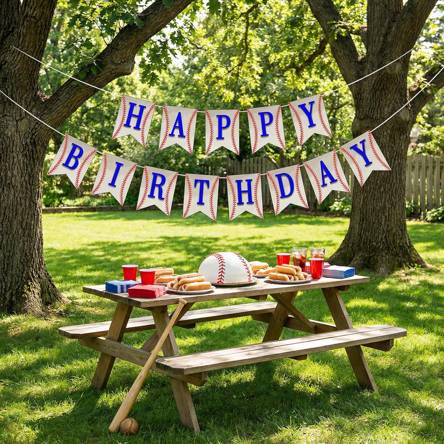Sandlot Birthday Party! cover photo collage