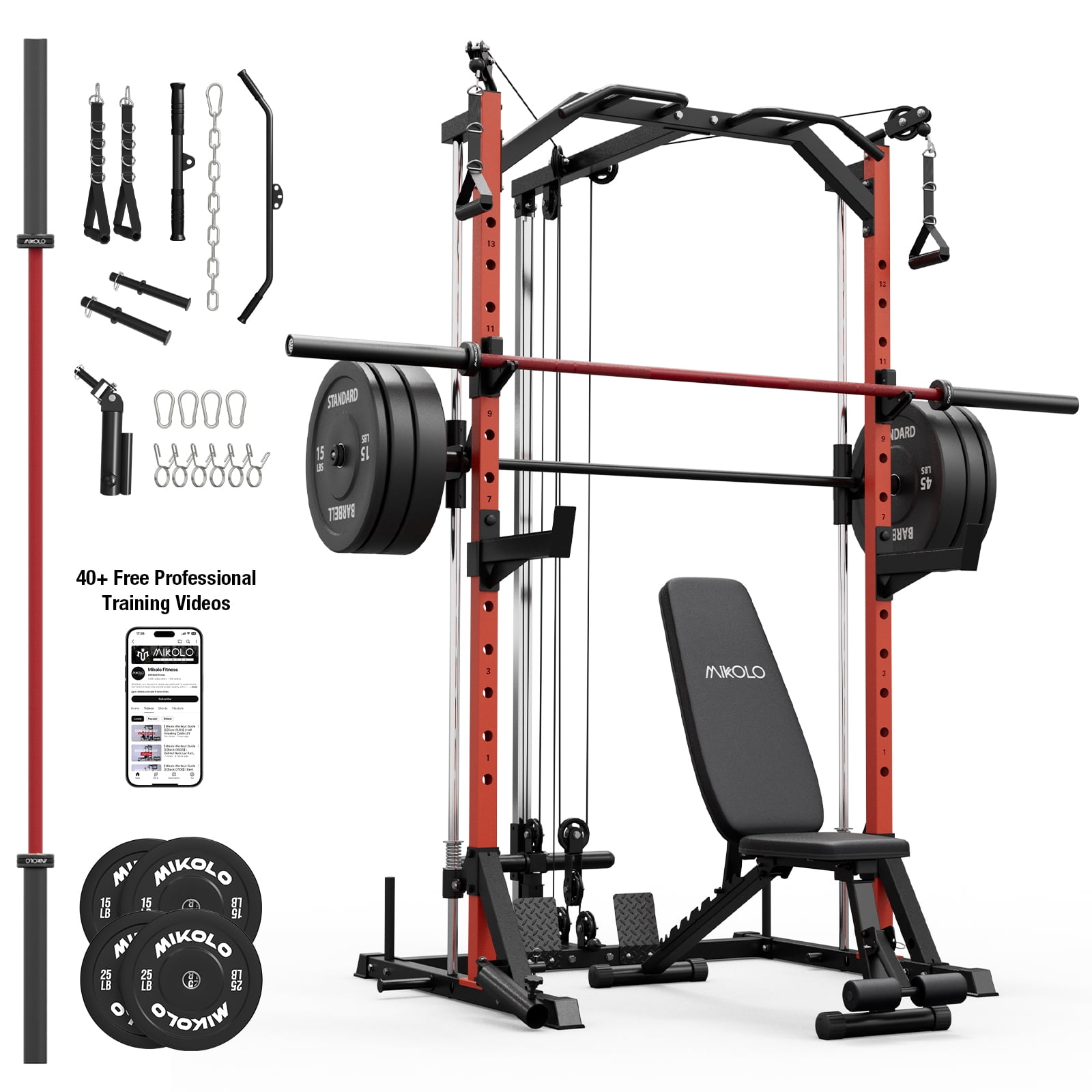 Garage Gym Starter Pack cover photo collage