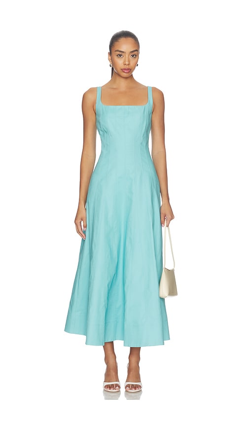 ALIGNE Fernanda Seam Detail Midi Dress