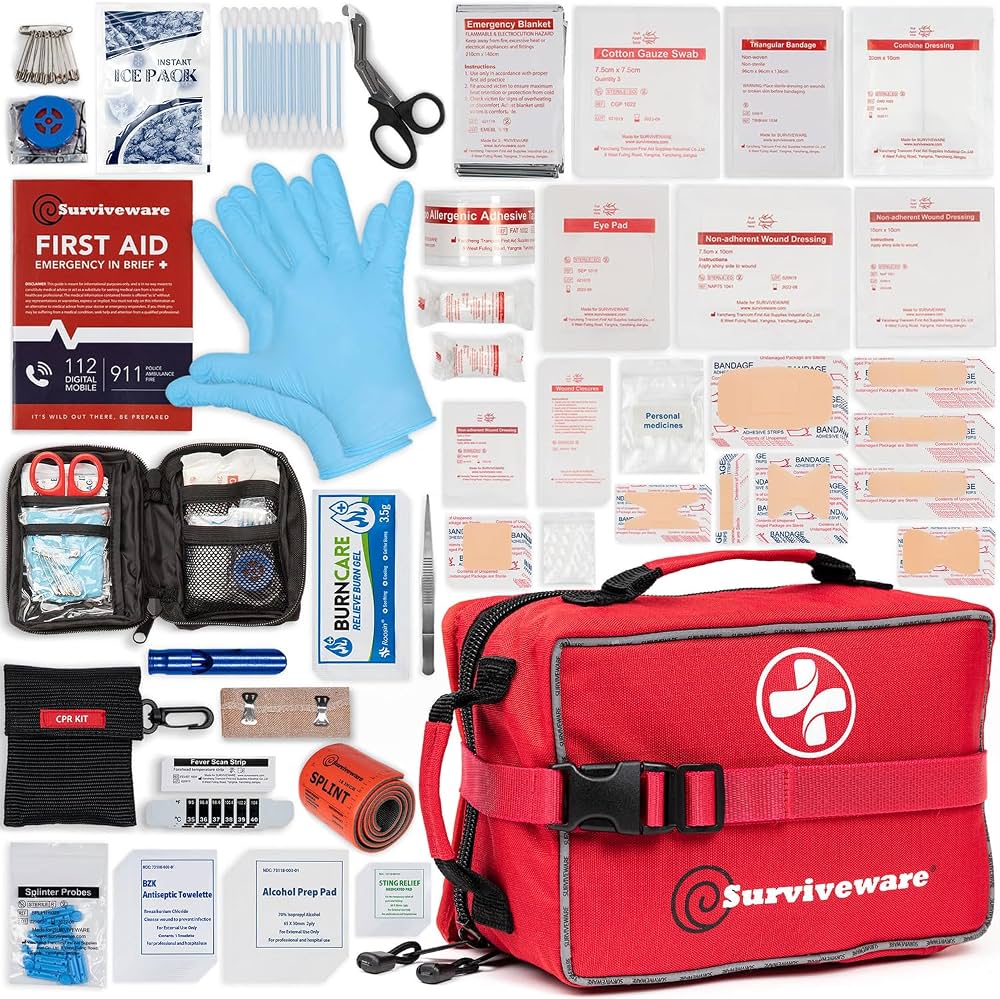 First Aid & Just-in-Case cover photo collage