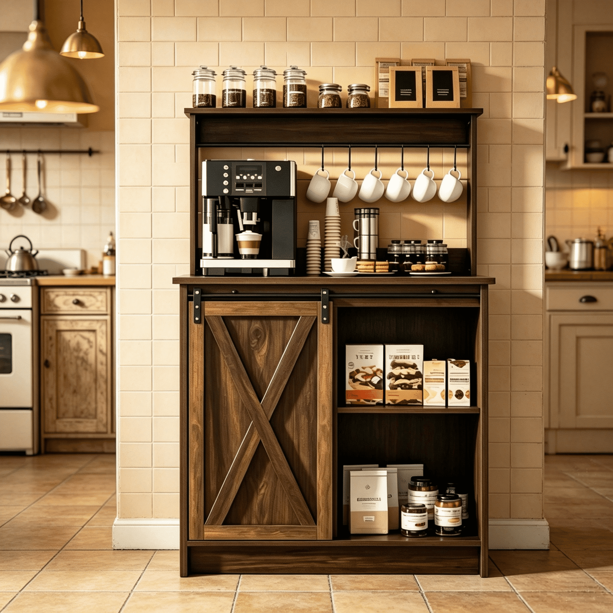 The Cozy Coffee Bar: Home Cafe Essentials cover photo collage