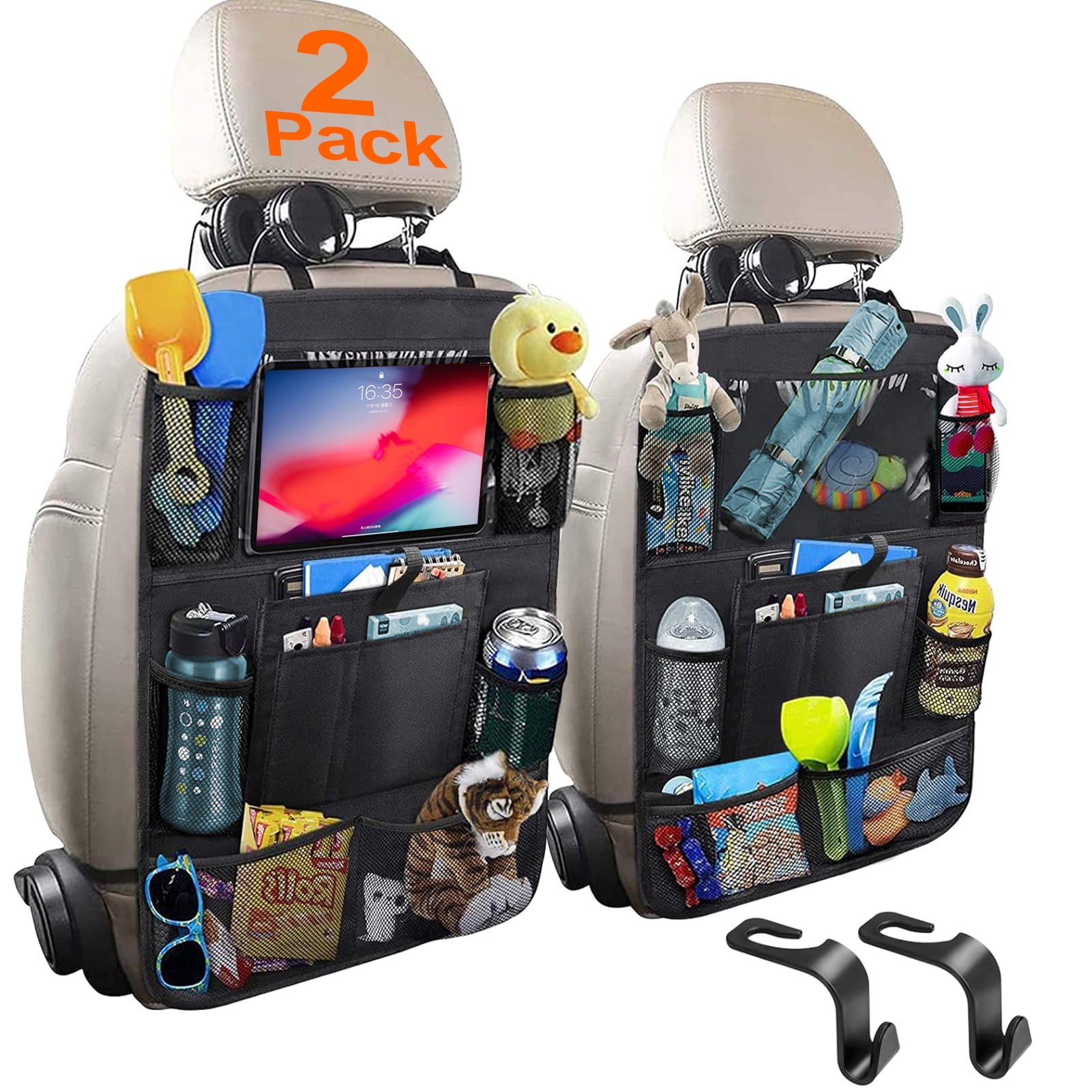 Car organization for back to school chaos cover photo collage
