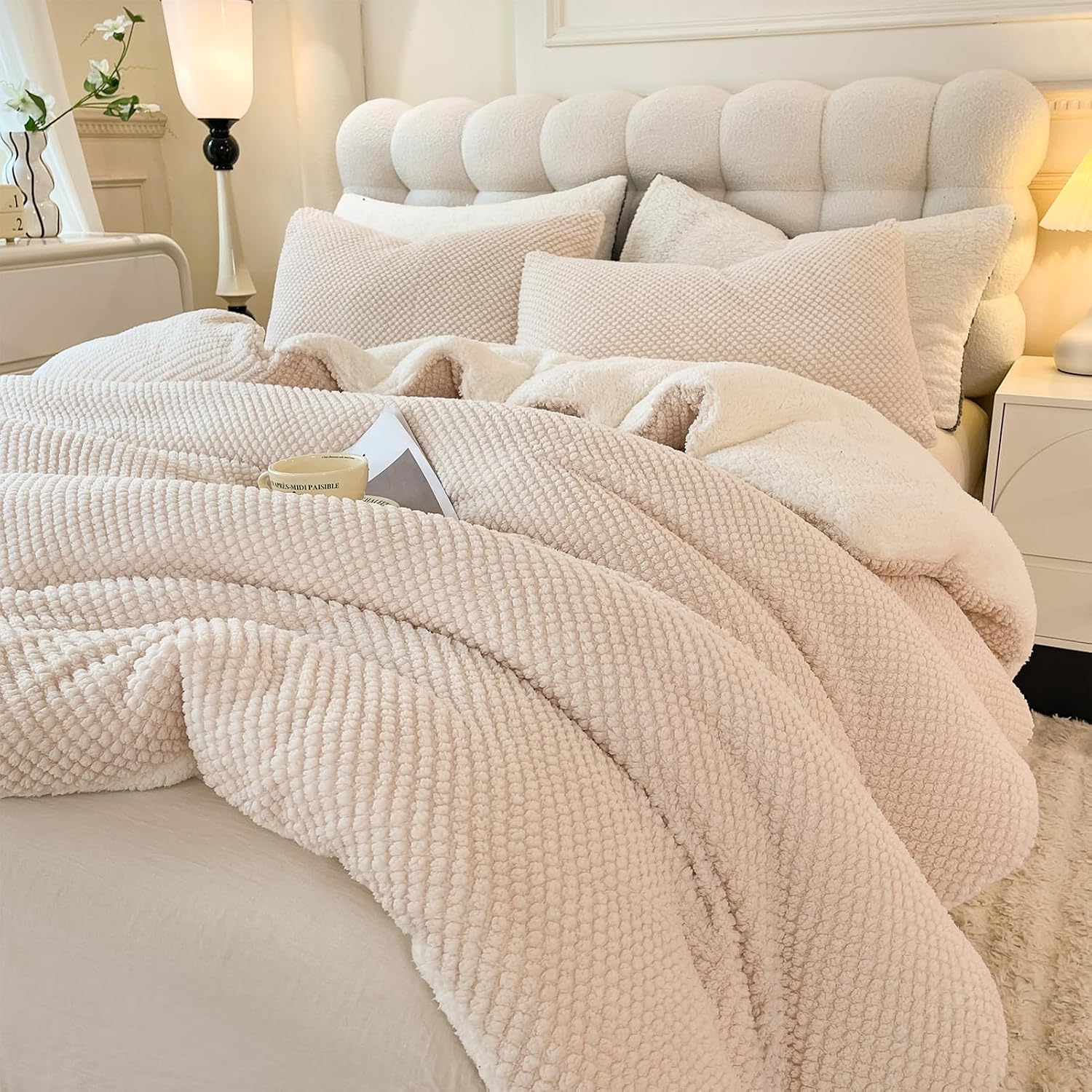 Cozy Bedroom Aesthetic: Bedding & Decor Finds cover photo collage