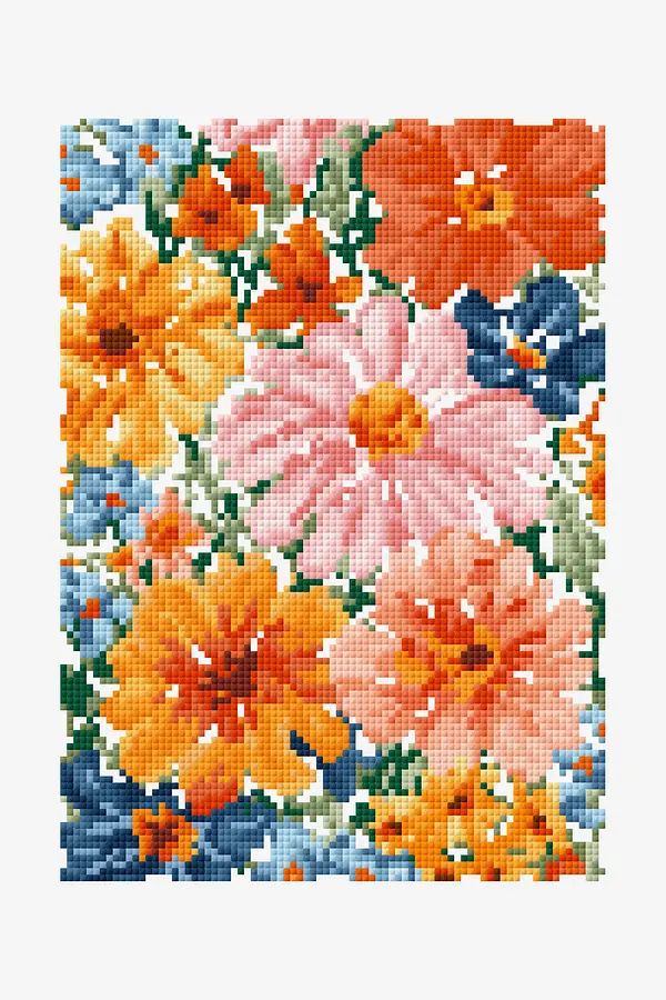 Cross Stitch cover photo collage