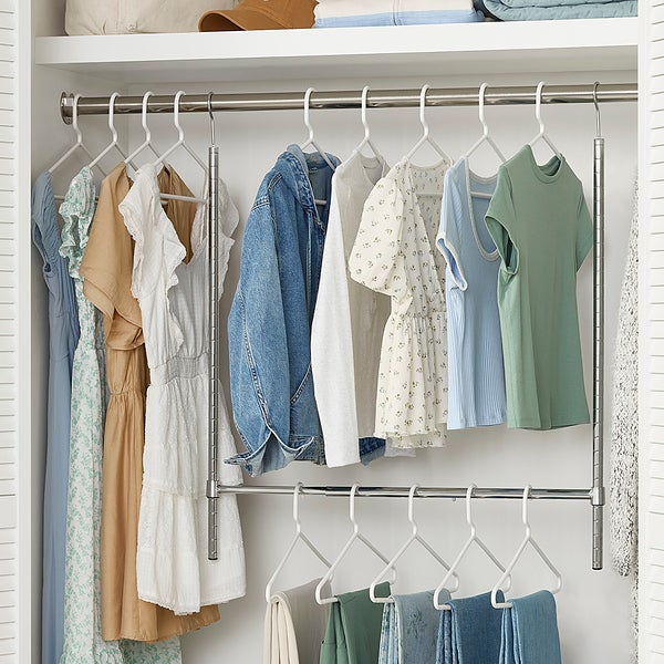 Small bedroom closet organization cover photo collage
