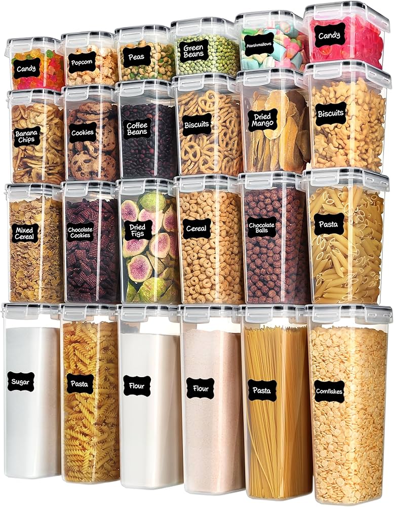 Best Food Storage and Containers That Keep Food Fresh cover photo collage