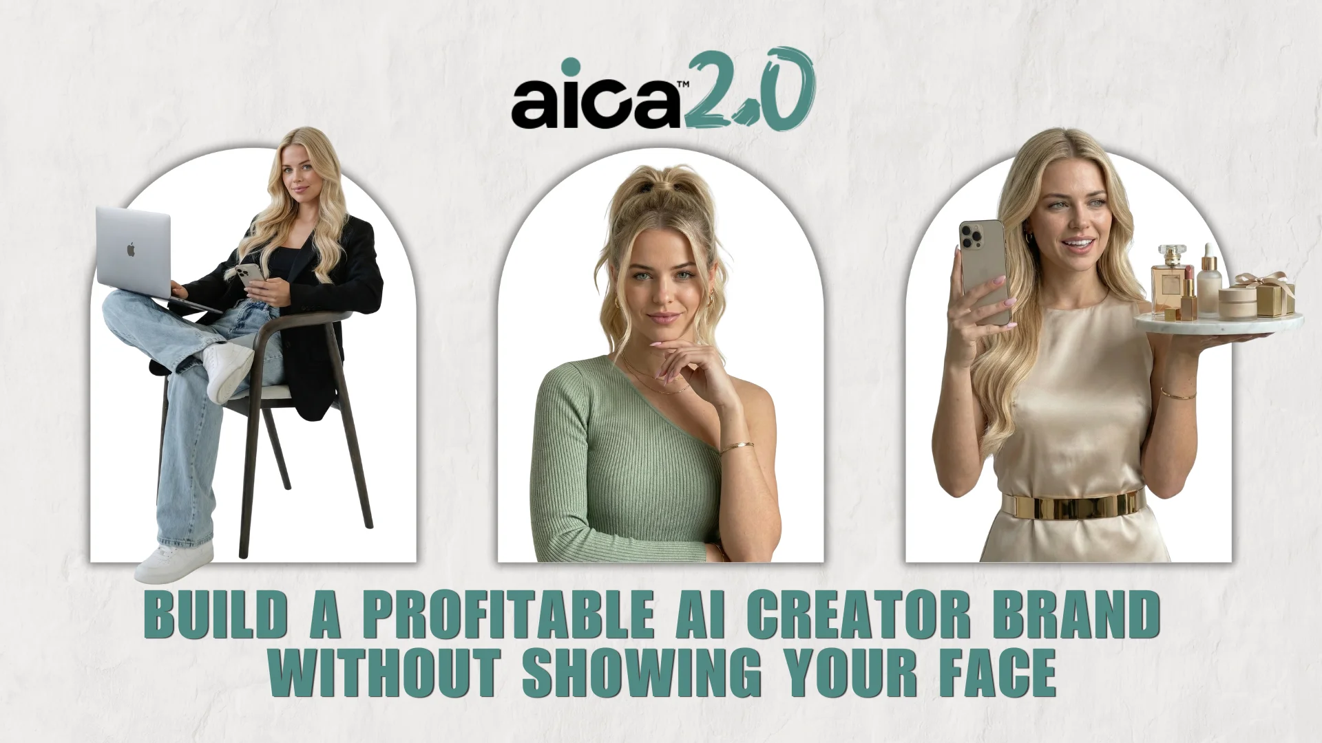 AI Influencer Tools for Faceless Content Creation cover photo collage