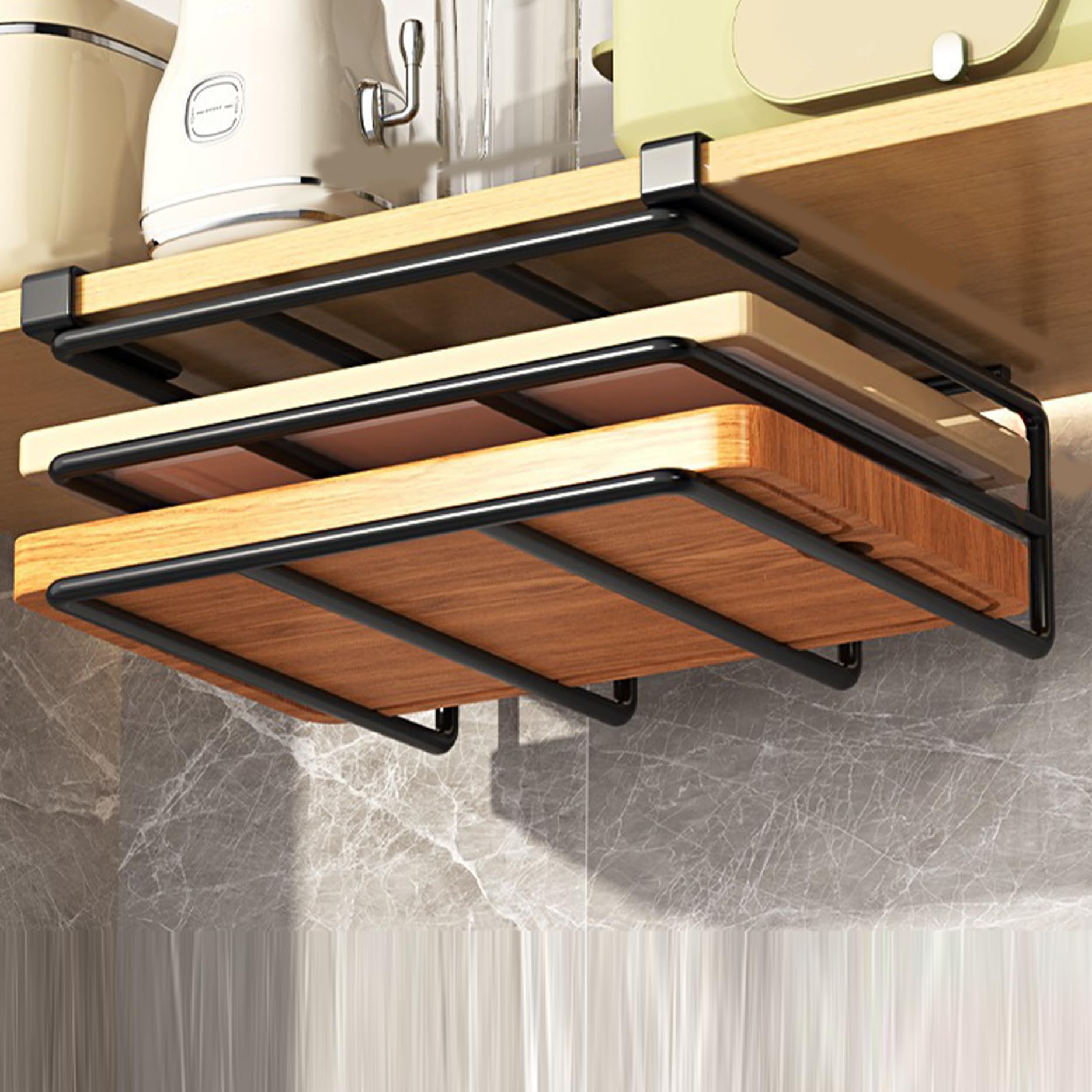 15 Small Kitchen Space-Savers That Reclaimed My Prep Area cover photo collage