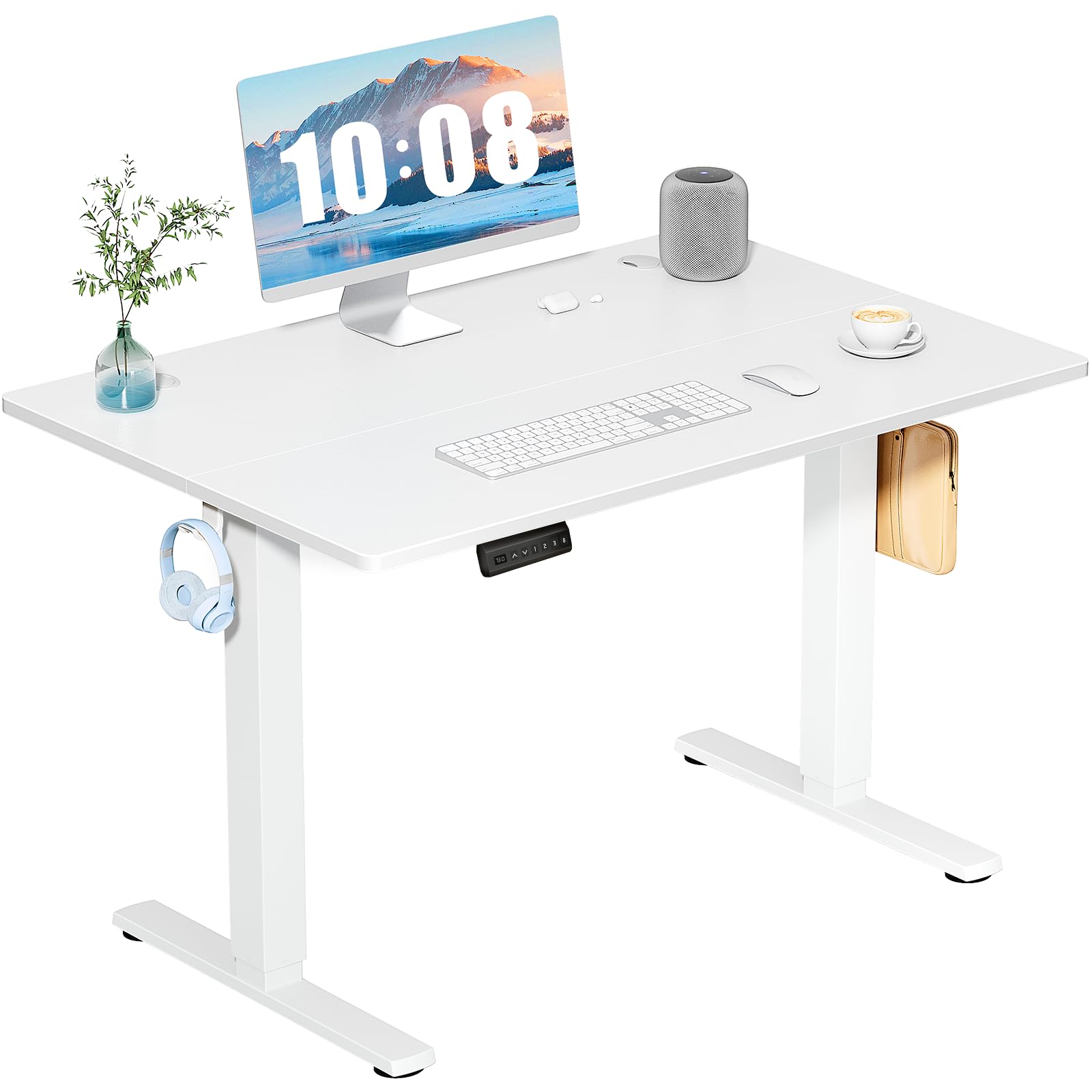 Everything You Need to Set Up a Small-Space Work From Home Office (That Won't Wreck Your Back) cover photo collage