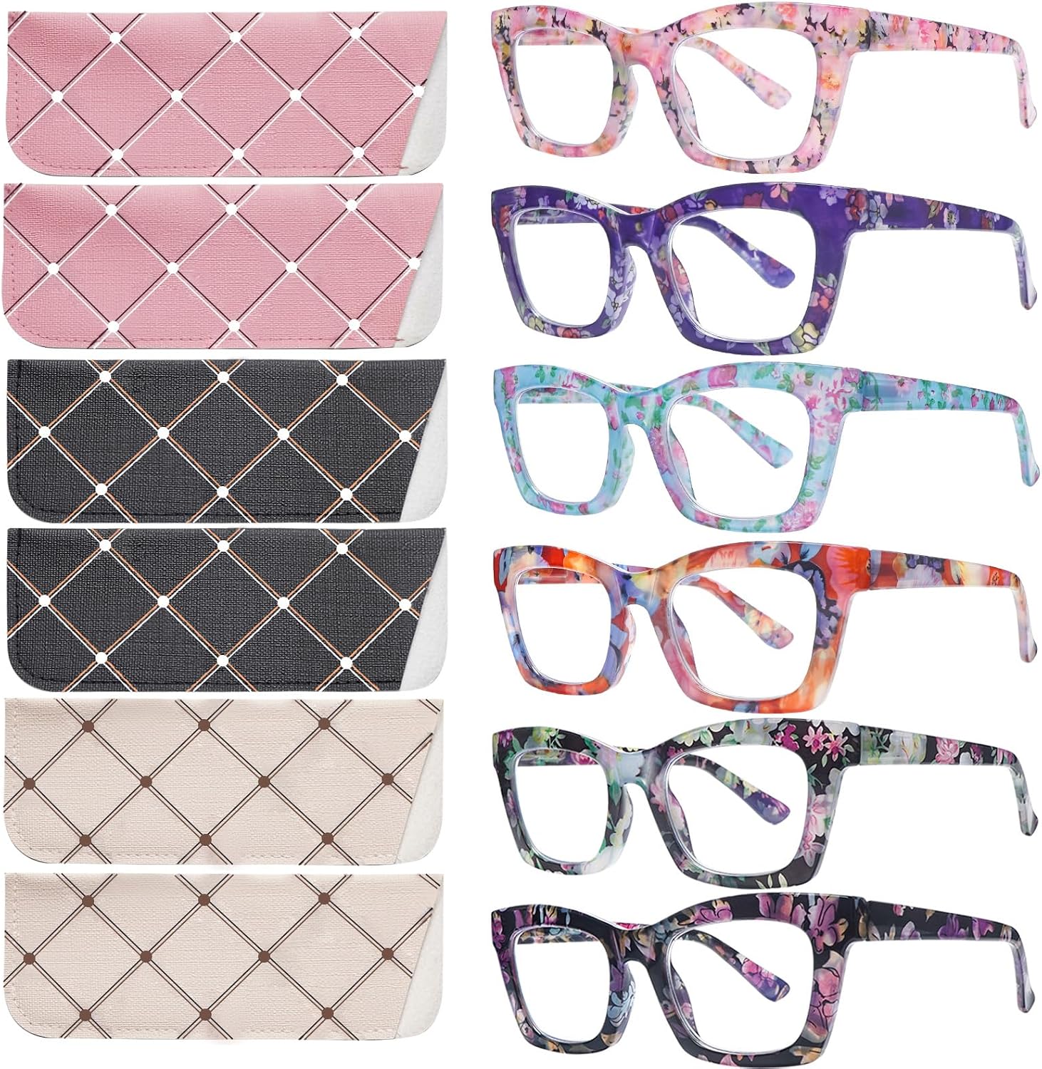 Cutest Reading Glasses (all multipacks) cover photo collage