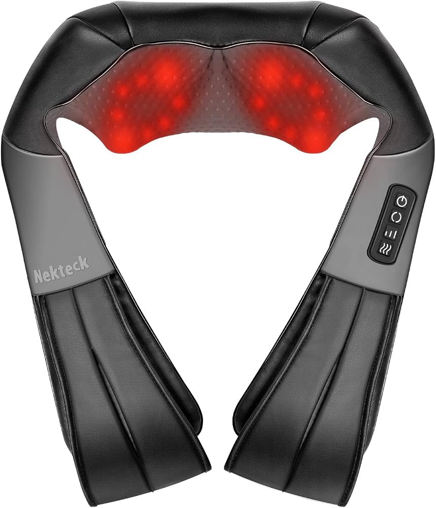 The Tech Neck Reset: Ergonomic Essentials for Immediate Neck & Upper Back Pain Relief cover photo collage