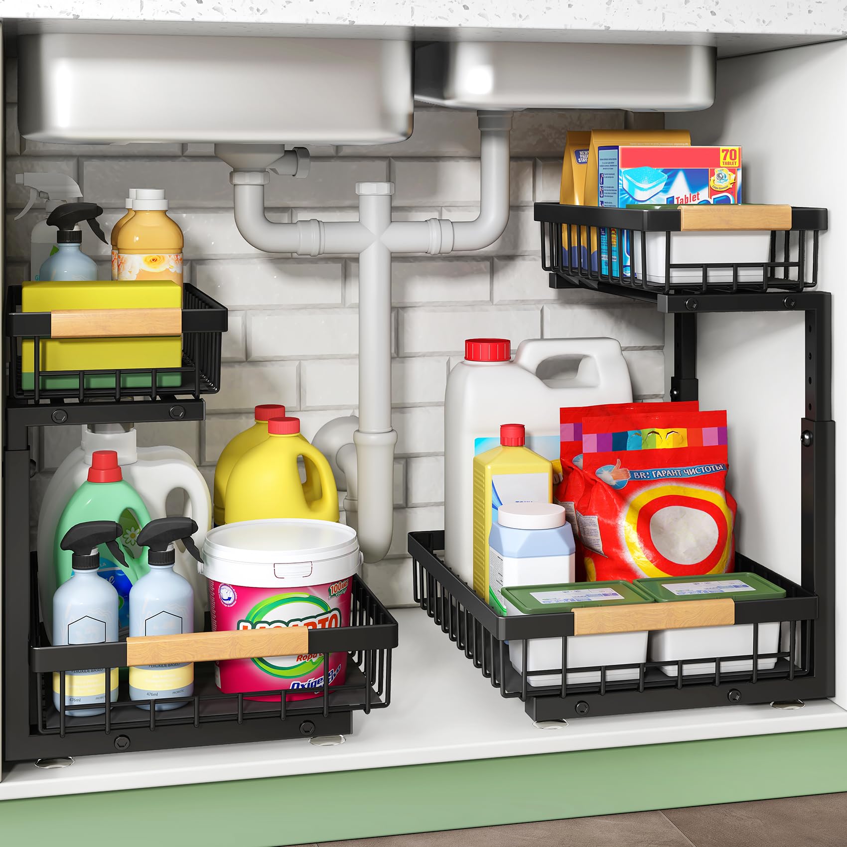 15 Renter-Friendly Upgrades That Solve Small-Space Clutter (No Drilling Required) cover photo collage