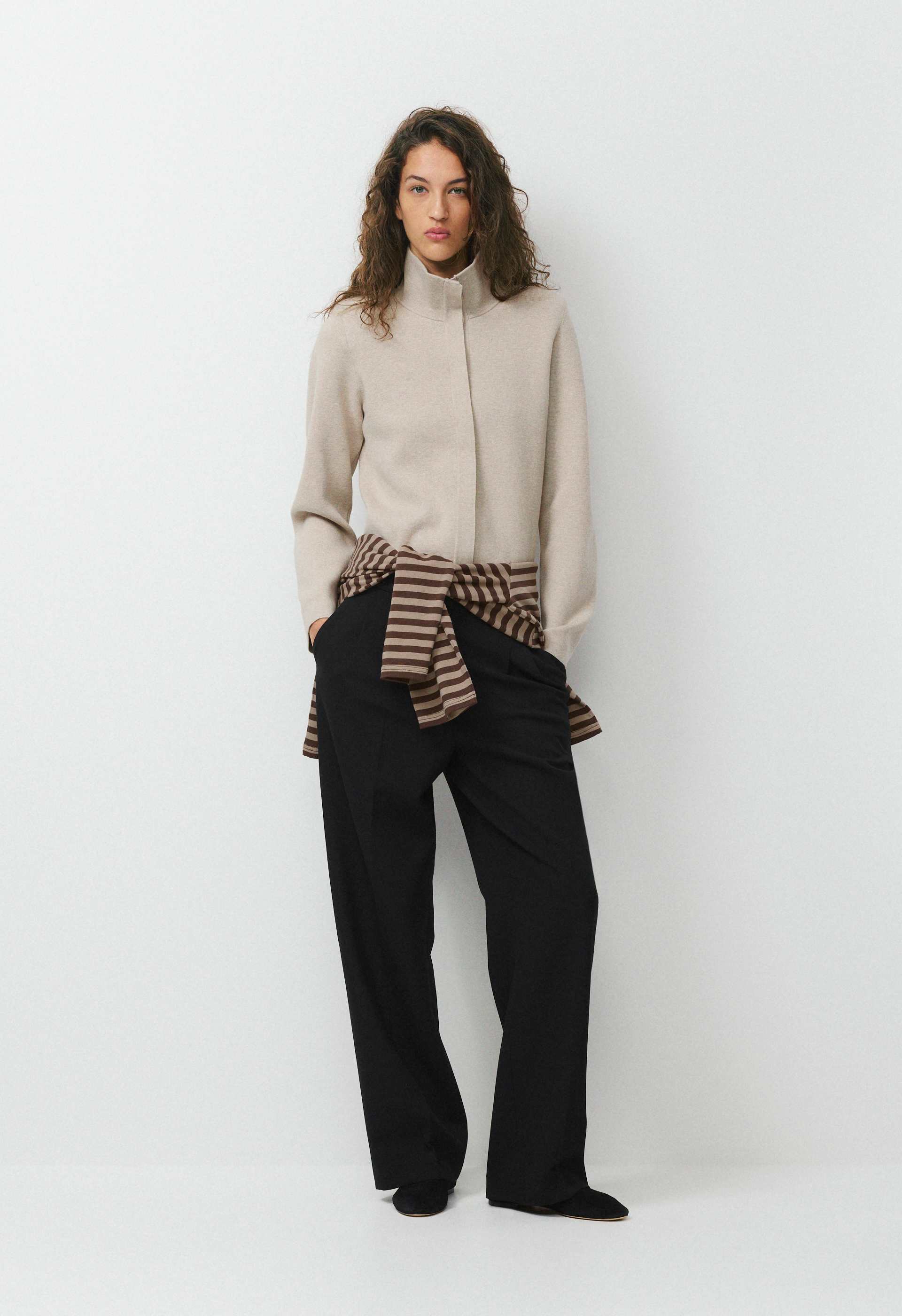 early fall 2026 minimal wardrobe staples: aritzia cover photo collage