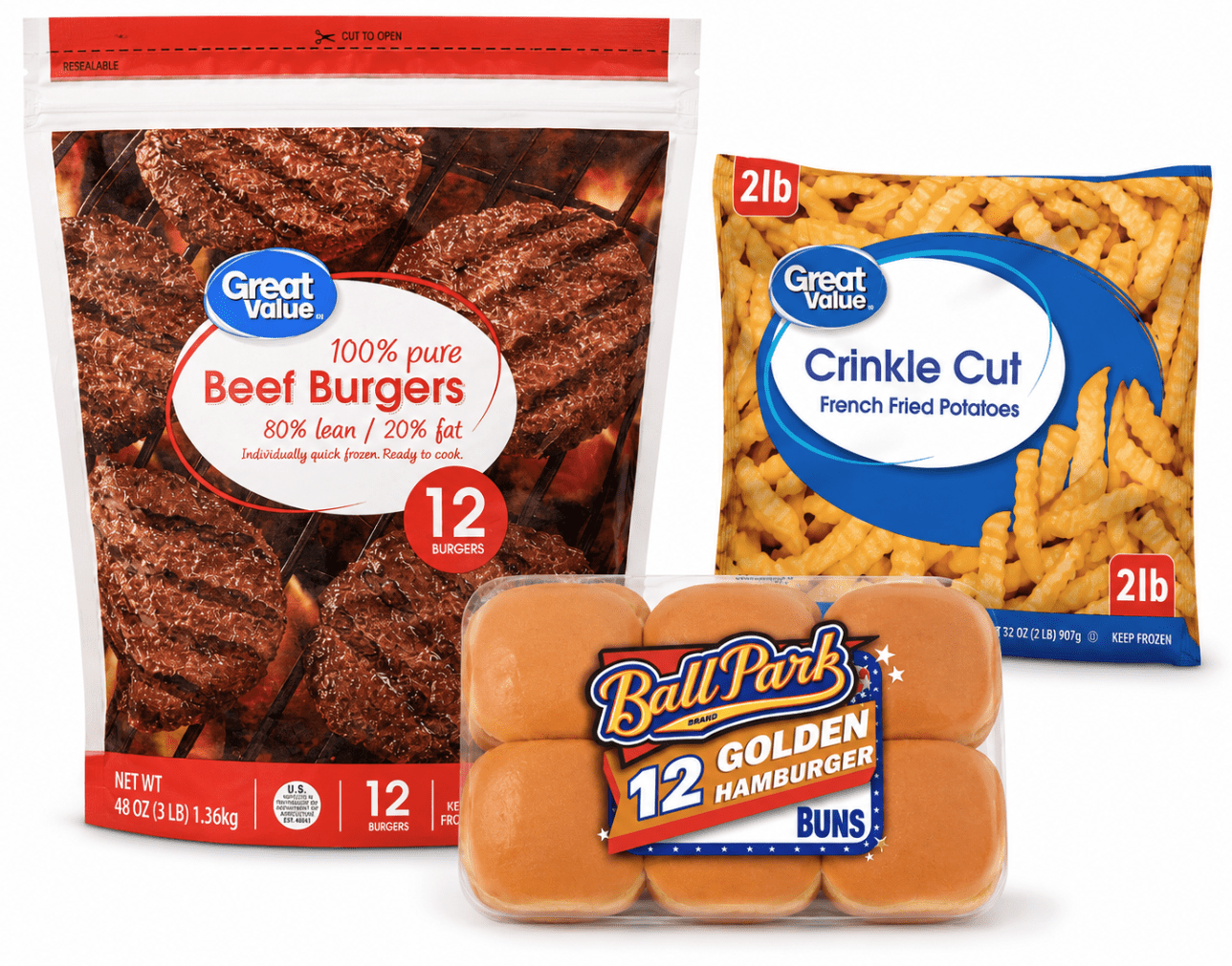 One-Click Walmart Dinners | Easy Family Meals cover photo collage