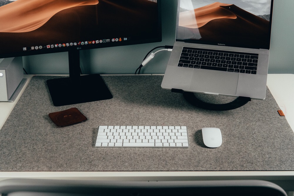 Aesthetic Desk Setup Essentials for Maximum Focus and Productivity cover photo collage