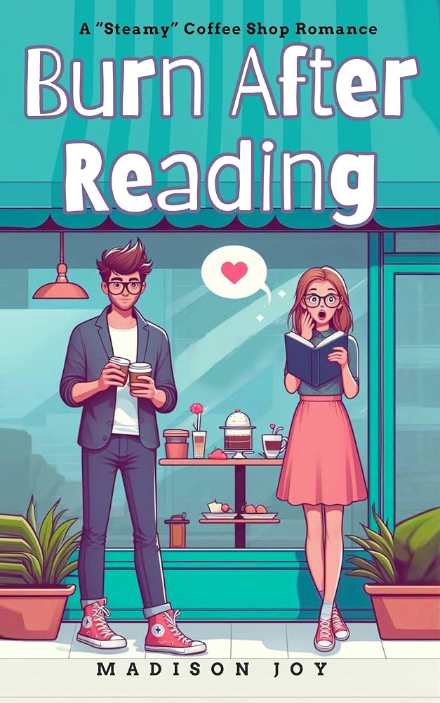 Get Free - Burn After Reading: A "Steamy" Coffee Shop Romantic Comedy (The Barista Series Book 1) picks cover photo collage