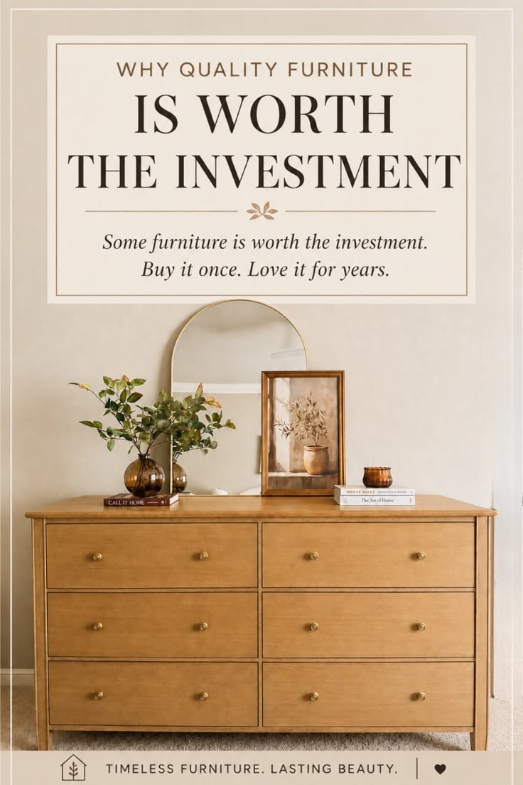 Furniture Pieces Worth Investing In cover photo collage