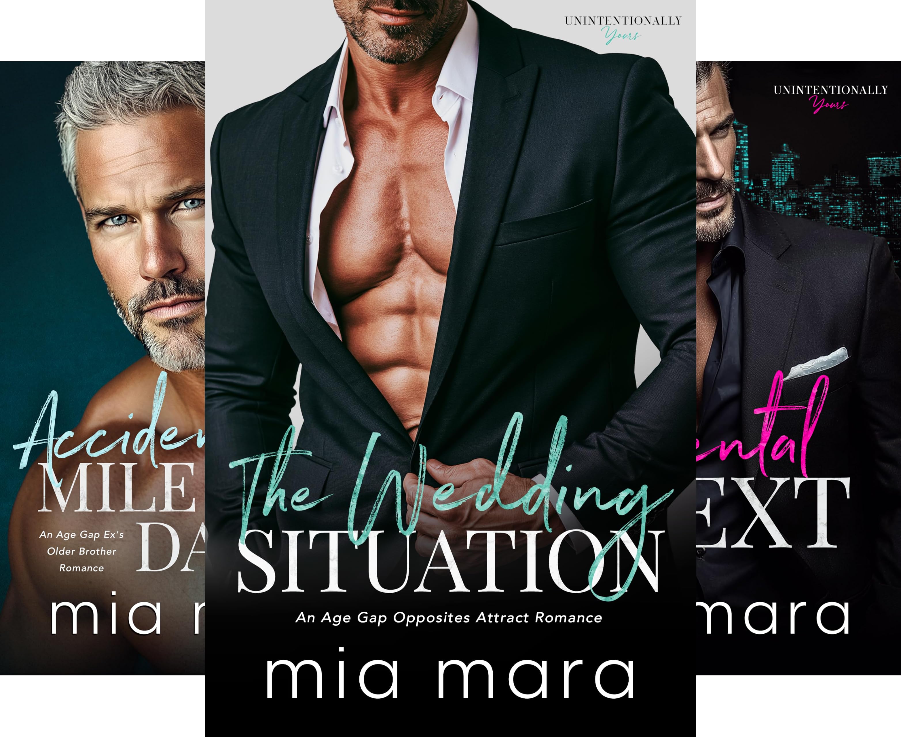 Get Free - Accidental Silver Fox Daddy: An Age Gap Single Dad Romance (Unintentionally Yours) Collection cover photo collage