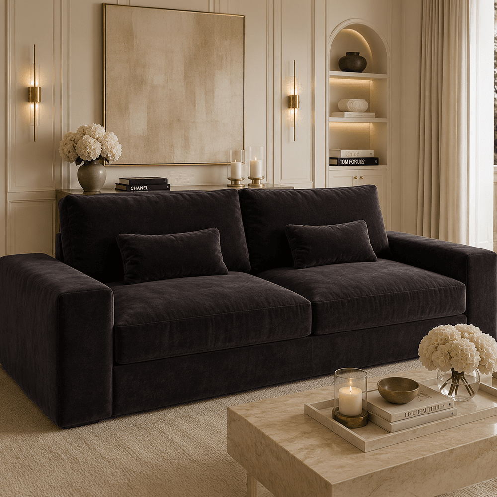 Quiet Luxury Living Room Decor Checklist cover photo collage